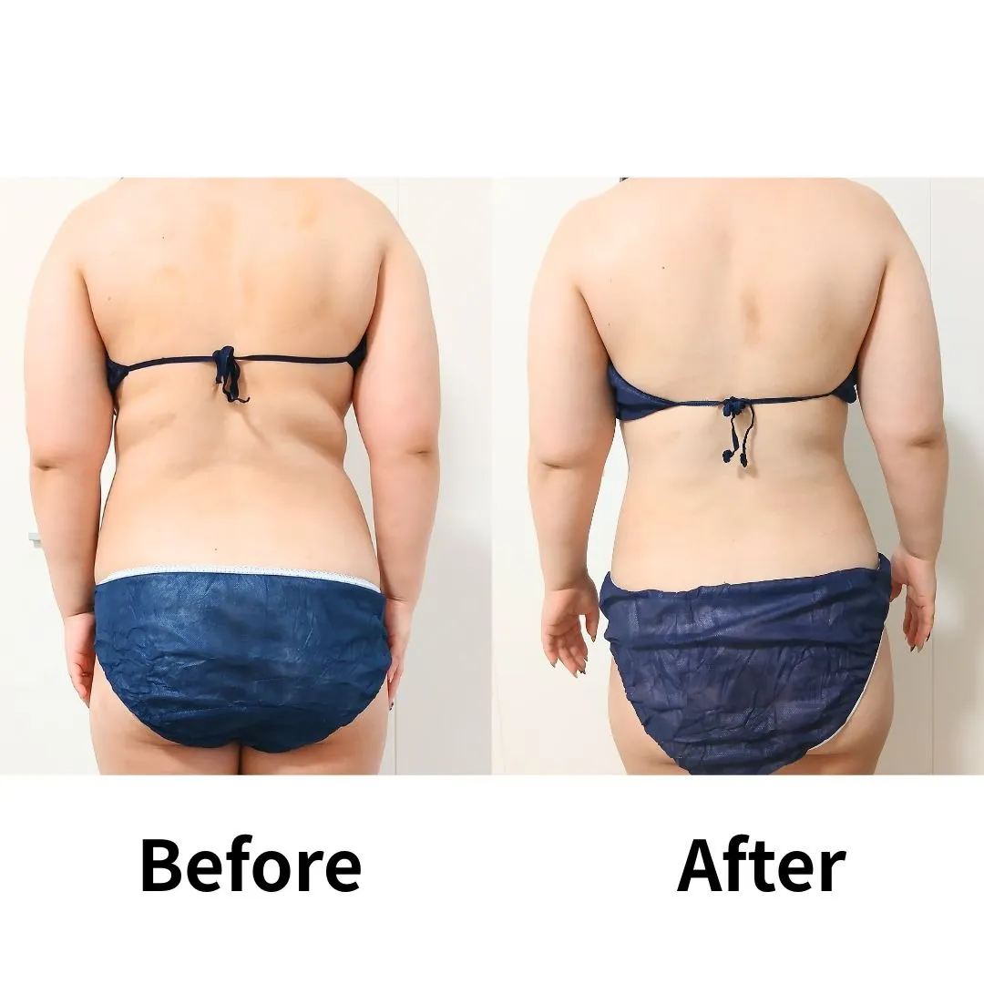 背中のラインがスッキリキレイ